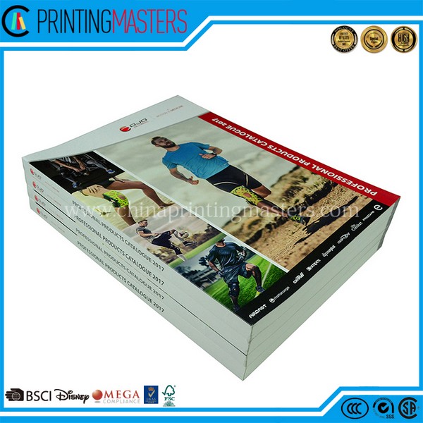 Custom Design Soft Cover Catalogue Printing China