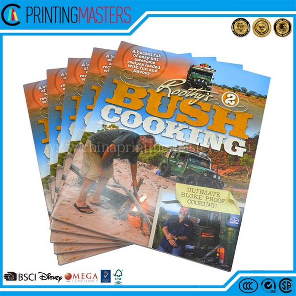 Professional China Printing Company Print Full Color Cookbook