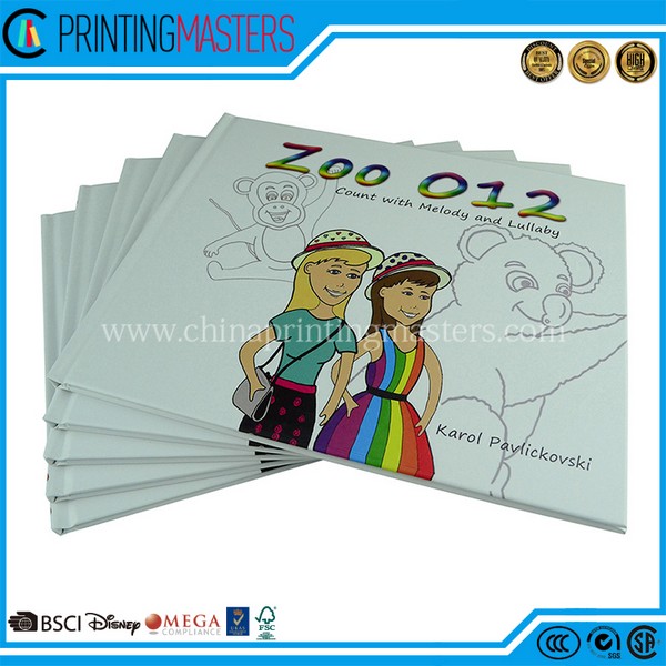 High Quality Hardcover Kid Book Printing With Cheap Price