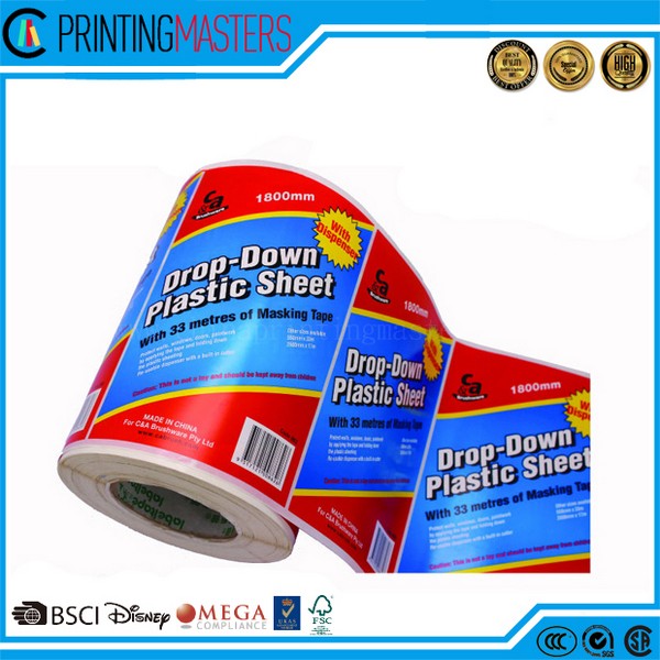 OEM Barcode PVC Sticker