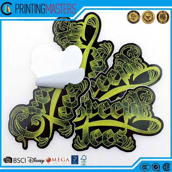 Factory Printing Good Quality Printing Waterproof Sticker