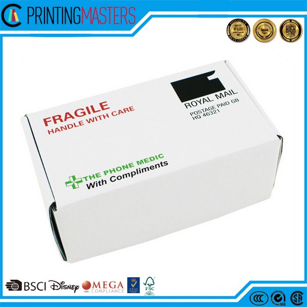 White Card Paper Box With Window