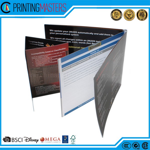OEM Booklets/Flyer/Brochure/Leaflets Printing