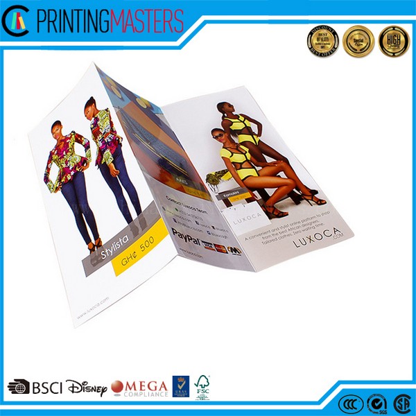 High Quality Saddle Stitch Brochure Printing In China