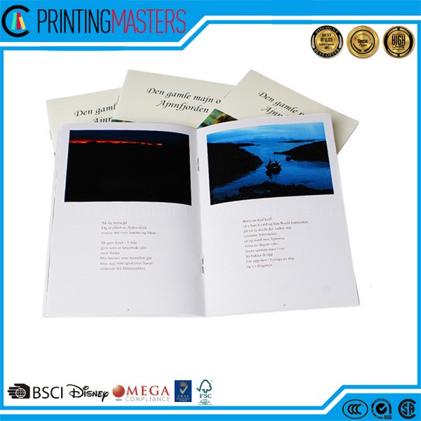 High Quality Coloring Tri Fold Brochure Printing