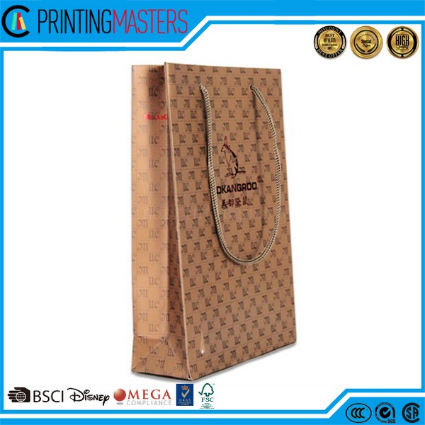 2017 Hiqh Quality Paper Bag Printing 