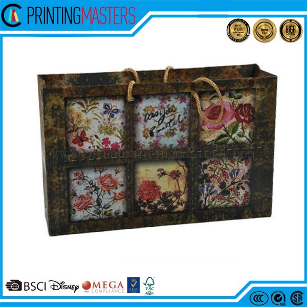 Asia Colorful Printing Paper Bag 12 Years Experience Factory 