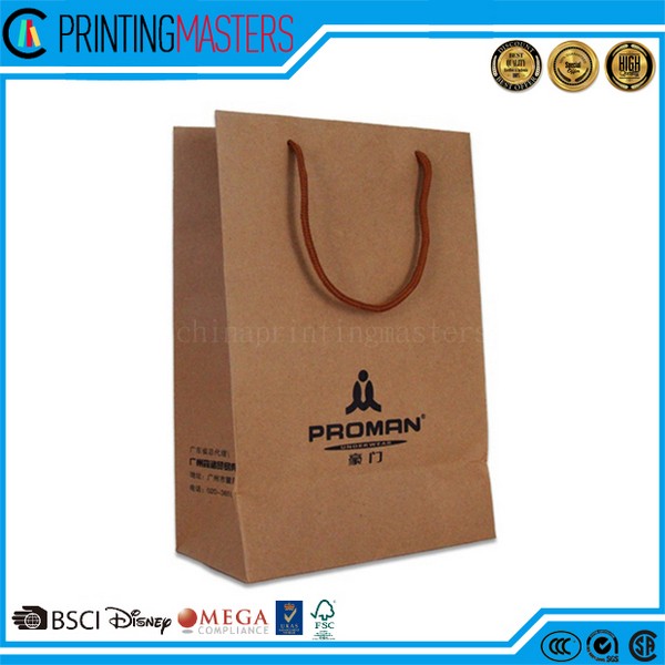 2017 New Luxury Shopping Paper Bag For Cloth 