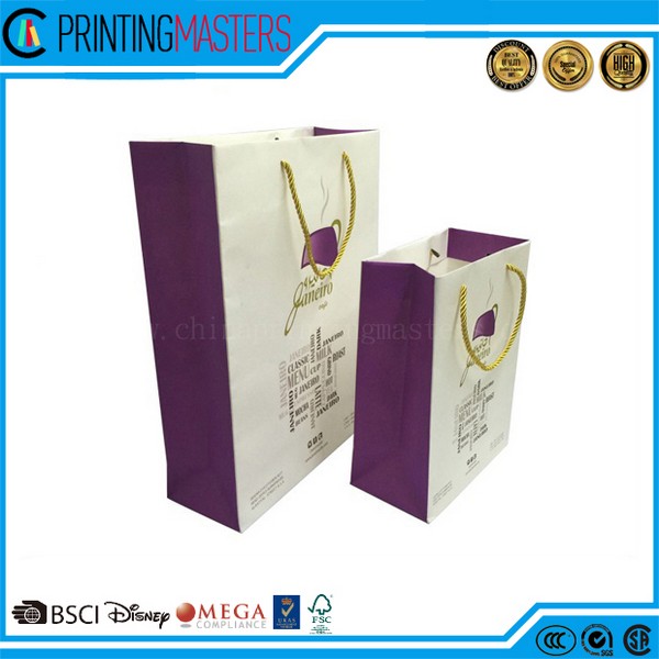 Logo Free Design Service Paper Bag Manufacurer