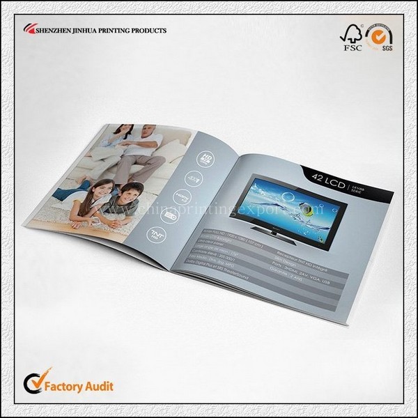 Full Color Printing Best Price Innovative Video Leaflet