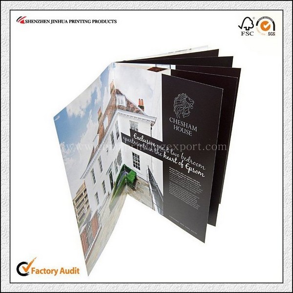 OEM Service Ivory Paper Printing Saddle Stitching