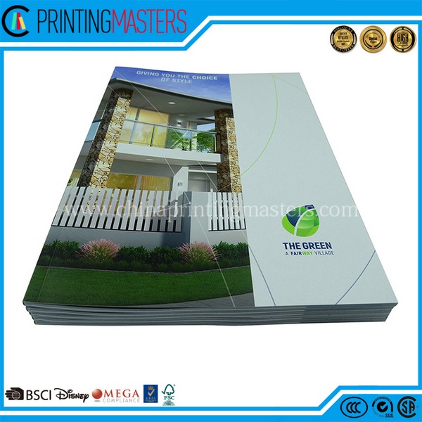 High Quality Soft Cover Catalogue Printing 2018