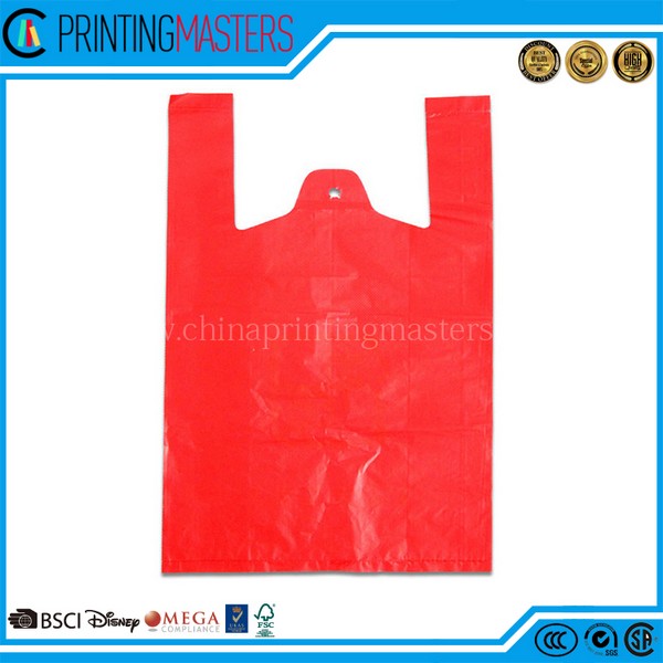 Custom Completely New Materials T Shirt Plastic Bag