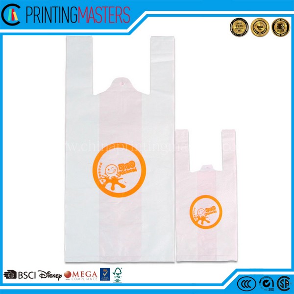 Life Convenience Hdpe Plastic Vest Handle Carrier