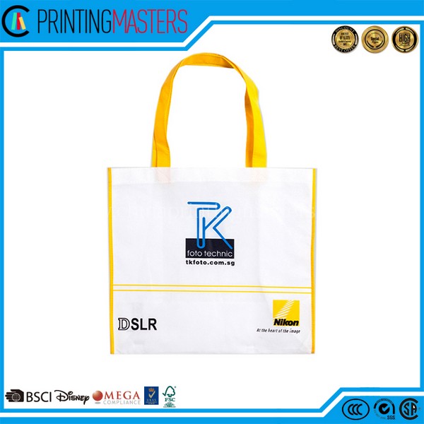 Custom Logo Printing High Quality AZO Free Nonwoven Bag