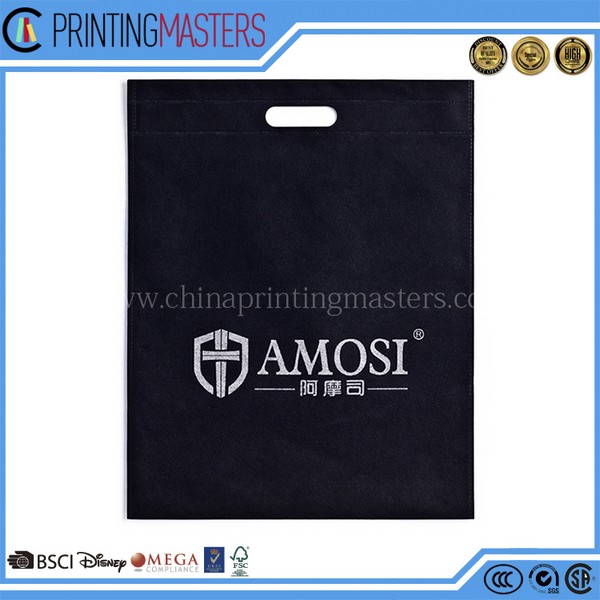 Promotional Lowest Cost Customizable Die Cut Bag