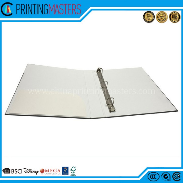 Durable Cardboard A4 2 Inch Spine Metal D Ring Floder
