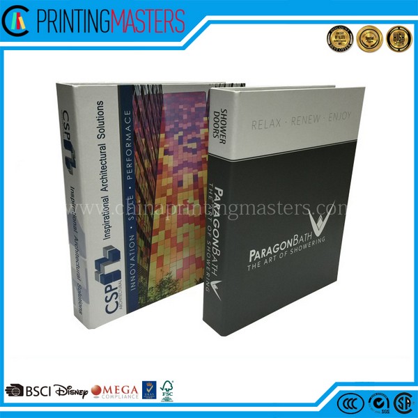 Hot Selling Cardboard Paper Metal A5 Ring Folder