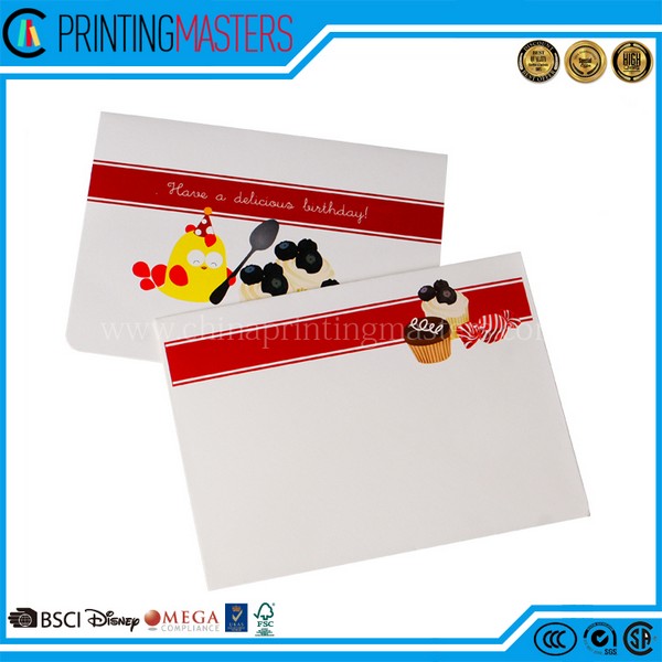 China Factory Custom High Quality DL Envelope Printing