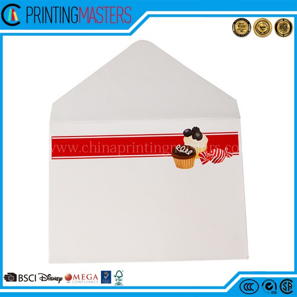 China OEM Popular High Quality Custom Colourful Envelope