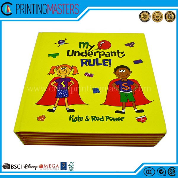 High Quality Hardcover Gloss Lamination Children Book Printing