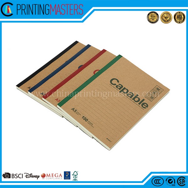 Direct Factory Price High Quality Kraft Paper Notebook