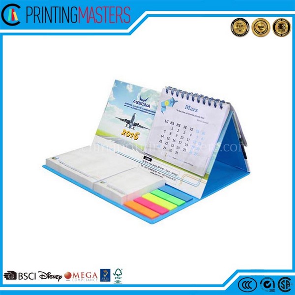 New Design Customed High Quality Desk Calendar Printing