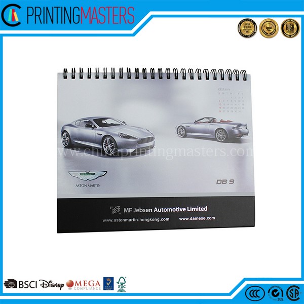 High Quality Custom Wire-O Bound Calendar Printing