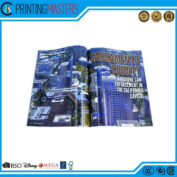High Quality Custom Offset Printing Magazine With Low Cost