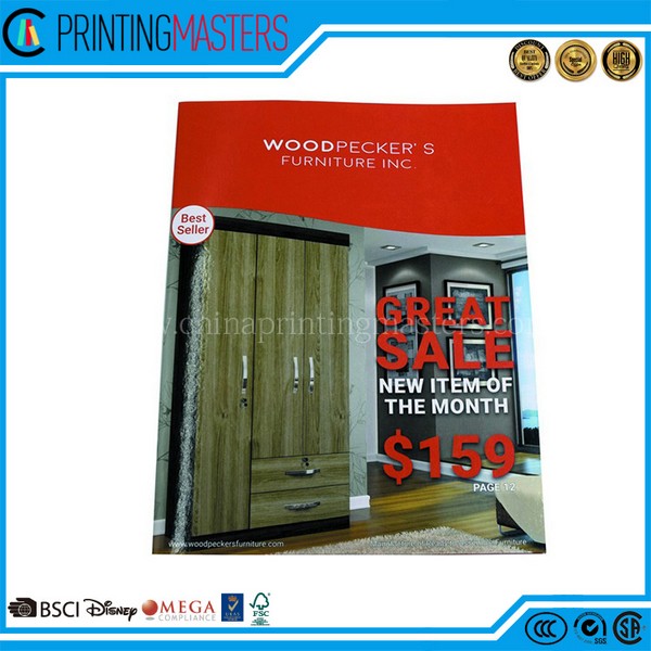High Quality Colorful Cheap Magazine Printing In China