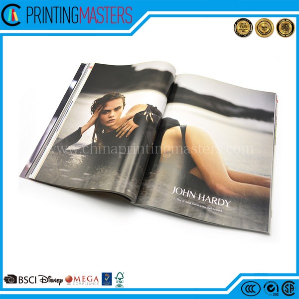 2017 Factory Custom High Quality Cheap Magazine Printing