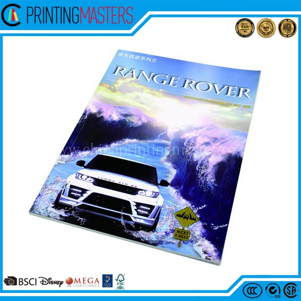 Professional Fashion Glossy Makeup Magazine Printing In China