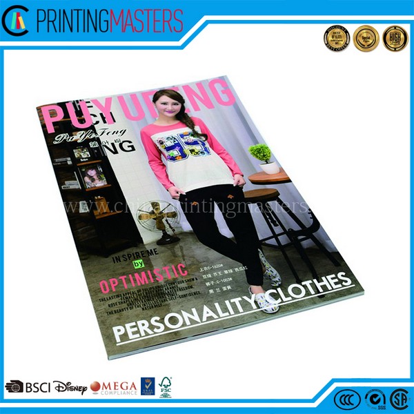 New Designed Low Price A4 Magazine Printing China