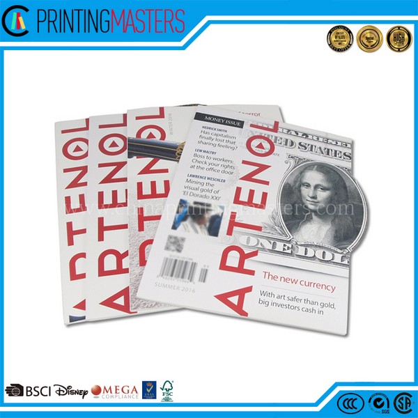 Cheap Price Offset Printed Fashion Magazine Printing China