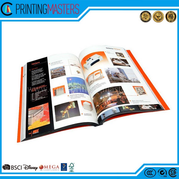 China Full Color Low Cost Custom Cheap Catalog Printing