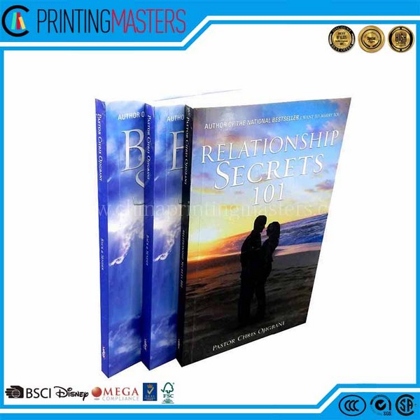 High Quality Eco Friendly Color Printing Soft Cover Book