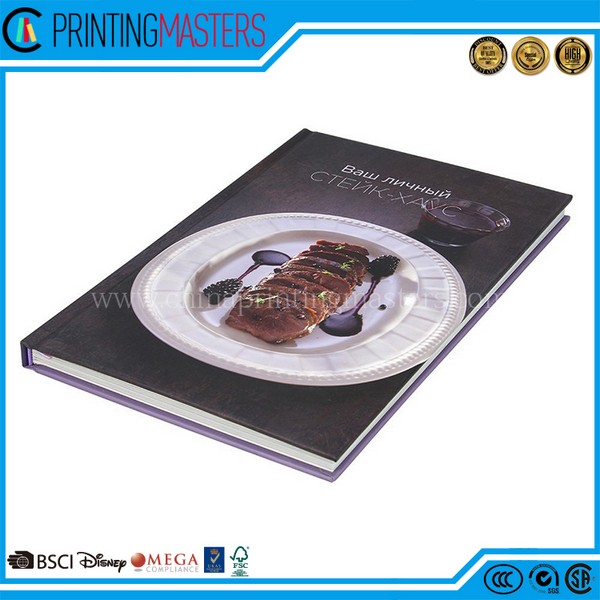 High Quality Offset Printed Cook Book Printing