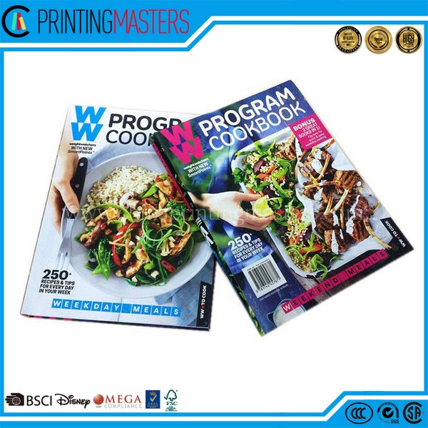 Cheap Full Color Personalized High Quality Cookbook