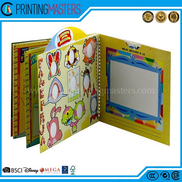 Print New Colorful Hardcover 3d Children Books
