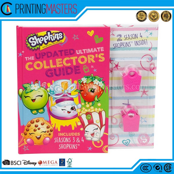 Hard Cover Hot Stamping Toys Kids Offset Printed