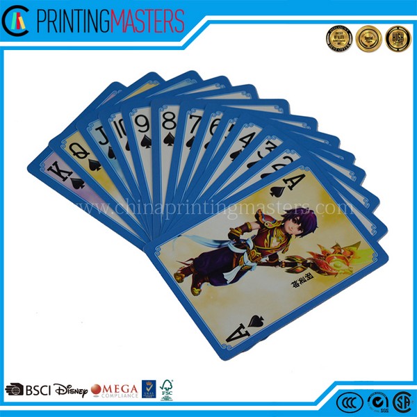 High Quality Game Playing Cards Printing In China