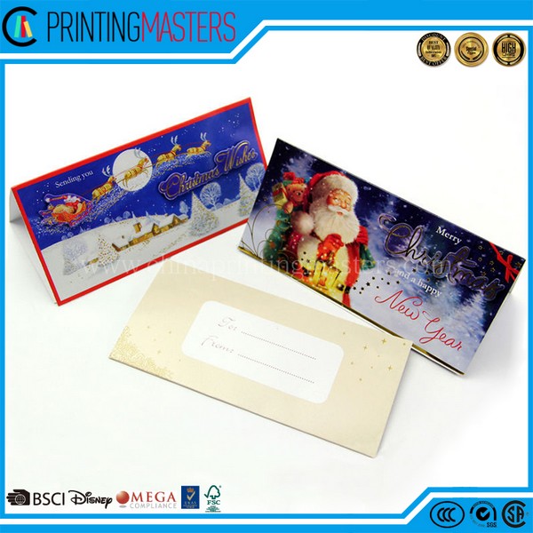 Printing Manufacturer Supply Custom Holiday Greeting Cards