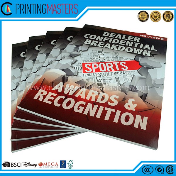 2018 China Printing Awards Catalogue With Cheap Price